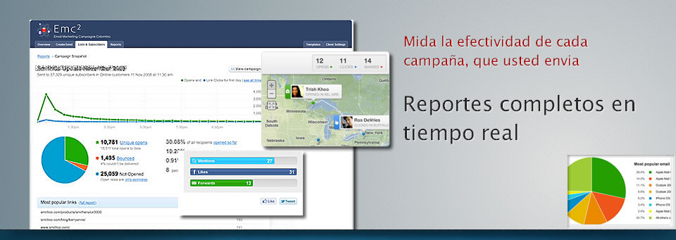 reportes email marketing en tiempo real